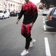 Men's Casual Long Sleeve Crew Neck Sweater