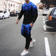 Men's Casual Long Sleeve Crew Neck Sweater